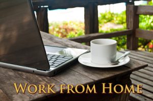 How to work online from home