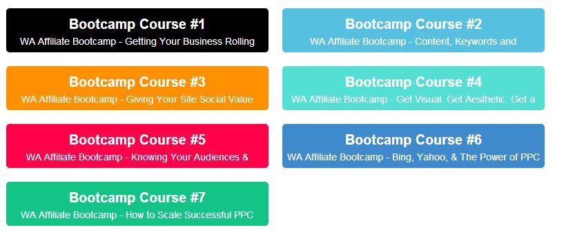 Wealthy Affiliate Bootcamp