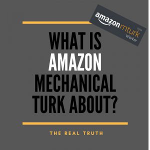 What is Mechanical Turk About