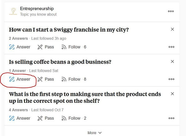 How to answer questions on Quora
