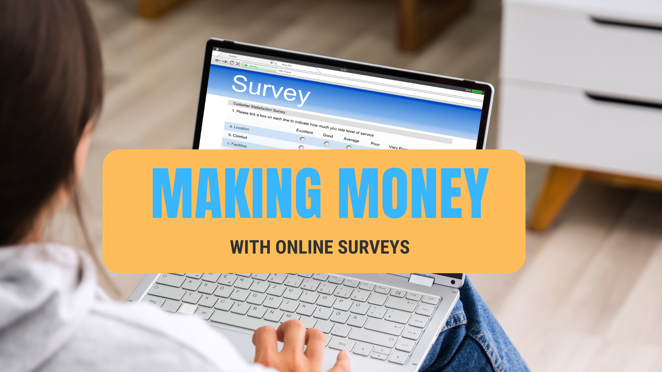 Making money with online surveys